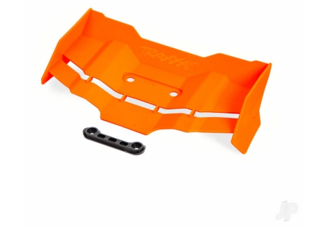 Traxxas Sledge Wing and Wing Washer 1/8 Orange TRX9517T