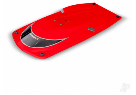 Traxxas Spartan SR 1/10 Red Hatch Replacement Assembly TRX10316-RED