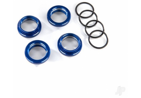 Traxxas Spring Retainer Adjuster GT-Maxx Shocks Blue Anodised TRX8968X