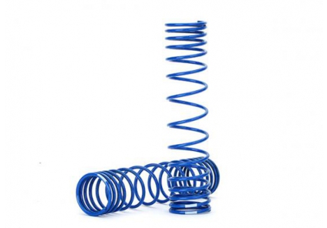 Traxxas Spring Shock Rear Blue GTR Progressive 1.042 Rate Pair TRX8445A