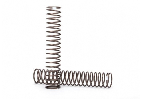 Traxxas Springs, shock, Long (natural finish) (GTS) (0.29 rate, White stripe) (for use with TRX-4 Long Arm Lift Kit) TRX8153