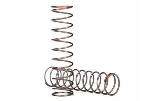 Traxxas Springs, shock (natural finish) (GTS) (0.39 rate, Orange stripe) (2 pcs) TRX8044