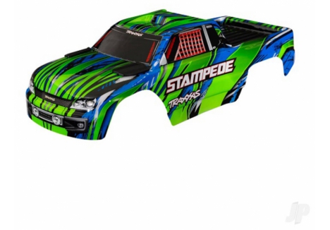 Traxxas Stampede 1/10 RC Monster Truck Body Shell Green TRX3620A-GRN