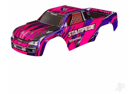 Traxxas Stampede 1/10 RC Monster Truck Body Shell Pink TRX3620A-PINK