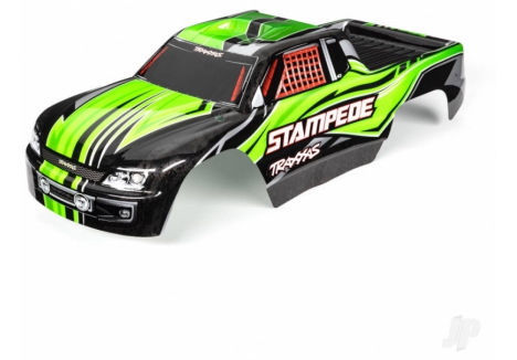 Traxxas Stampede 1/10 RC Truck Body Green TRX3651G
