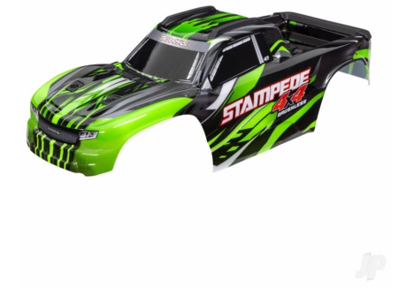 Traxxas Stampede 4X4 Brushless 1/10 RC Body Shell Green TRX6762-GRN