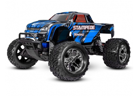 Traxxas Stampede HD 1/10 2WD Electric RC Monster Truck Blue TRX36254-8-BLUE