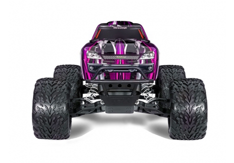 Traxxas Stampede HD BL-2S 1:10 2WD RTR Monster Truck, Pink (+ TQ 2-ch, BL-2S, 3300kV, 2S LiPo, USB-C Charger, Clipless Body) TRX36354-4-PINK