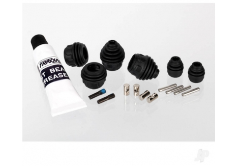 Traxxas Steel CV Driveshaft Rebuild Kit with Pins Dust Boots Grease TRX6757