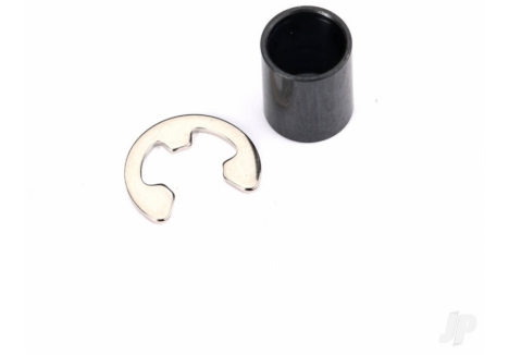 Traxxas Steel Motor Shaft Spacer with E-Clip Retainer TRX7878X