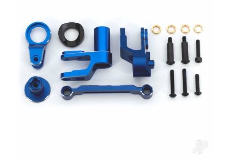 Traxxas Steering Bellcrank Assembly 1/8 Aluminium Blue TRX10246-BLUE