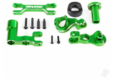 Traxxas Steering Bellcranks Drag Link 6061-T6 Aluminium Green TRX7843-GRN
