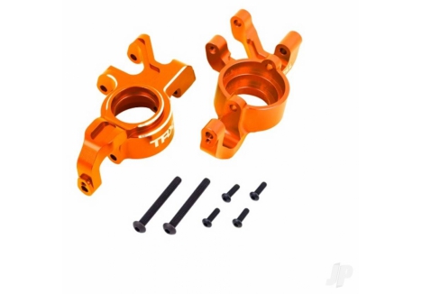 Traxxas Steering Blocks 6061-T6 Aluminium Orange Anodised TRX7836-ORNG