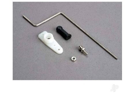 Traxxas Steering Rod with Plastic Rod End and Chrome Threaded Ball TRX3825