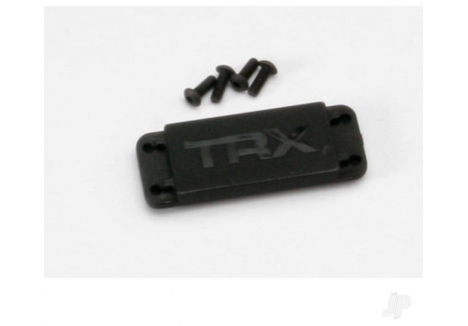 Traxxas Steering Servo Cover Plate 3x8 BCS 4 Piece TRX5326X