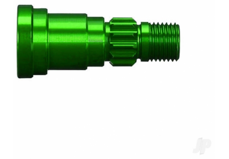 Traxxas Stub Axle Aluminium Green Anodised for X-Maxx XRT TRX7768G