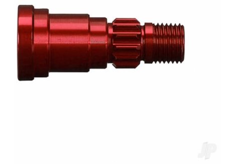 Traxxas Stub Axle Aluminium Red Anodised for RC Monster Truck TRX7768R