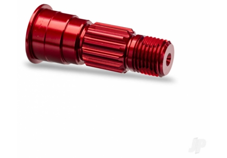 Traxxas Stub axle, front, 6061-T6 aluminium (red-anodised) TRX10953-RED