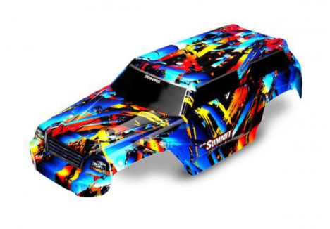 Traxxas Summit 1/16 RC Body Painted with Decals Applied TRX7217