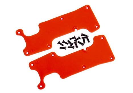 Traxxas Suspension Arm Covers Rear Red RC Car Parts TRX9634R