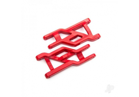 Traxxas Suspension arms, Front (Red) (2 pcs) (heavy duty, cold weather material) TRX3631R