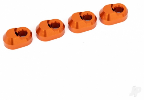 Traxxas Suspension Pin Retainer 6061-T6 Aluminium Orange Anodised 4pcs TRX7743-ORNG