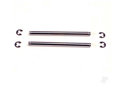 Traxxas Suspension Pins 48mm with E-clips 2 Pieces TRX2639