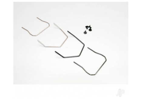 Traxxas Sway Bar Wires Front Rear Hard Soft 3x6 Mounting Screws TRX6896