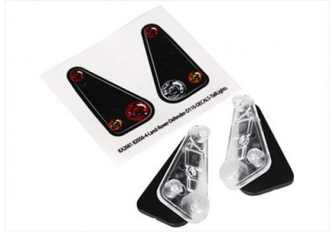 Traxxas Tail light housing (2 pcs) / lens (2 pcs) / decals (left & right) (fits #8011 Body) TRX8014