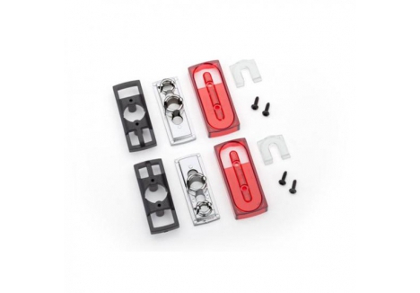 Traxxas Tail light lens (2)/ tail light housing (2)/ tail light housing mount (2)/ reverse lens TRX8814X