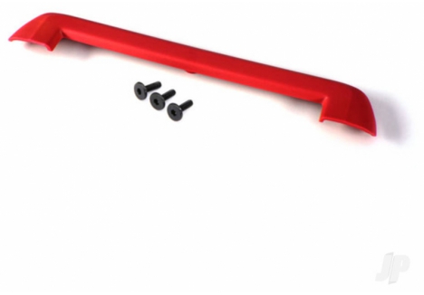 Traxxas Tailgate Protector Red with Screws for WideMaxx Monster Truck TRX8912R
