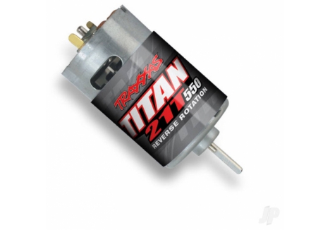 Traxxas Titan 550 21-Turn Brushed Motor Reverse Rotation 14.4V TRX3975R