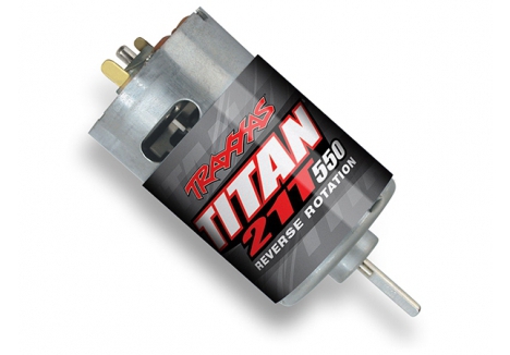 Traxxas Titan 550 Brushed Motor Reverse 21-Turn 14V TRX3975R