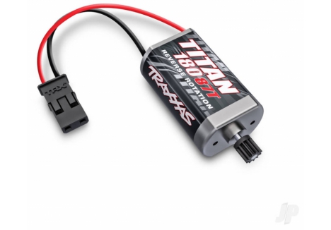 Traxxas Titan 87T Crawler Motor 87-Turn 180 Size with 11T Metal Pinion TRX9775