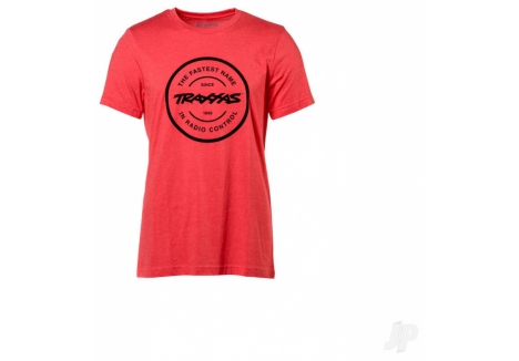 Traxxas Token Tee Heather Red XL TRX1359-XL
