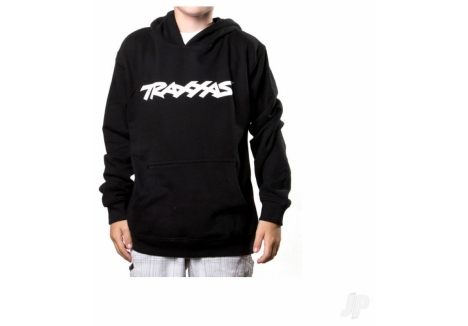 Traxxas Traxxas Logo Hoodie Black Youth Medium TRX1397-M
