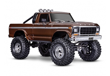 Traxxas TRX-4 1/10 4WD Electric RC Trail Crawler Ford Pickup Brown TRX92046-4-BRWN