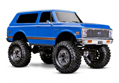 Traxxas TRX-4 1972 Chevrolet K5 Blazer 1/10 4WD RC Crawler Blue TRX92086-4-BLUE