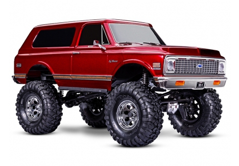 Traxxas TRX-4 1972 Chevrolet K5 Blazer 1/10 4WD RC Trail Crawler Red TRX92086-4-RED