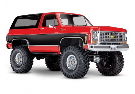 Traxxas TRX-4 1979 Chevrolet Blazer 1/10 4WD RC Crawler Red TRX82276-4-RED