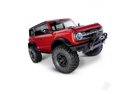 Traxxas TRX-4 2021 Ford Bronco 1/10 4WD RC Crawler Rapid Red TRX92076-4-RED