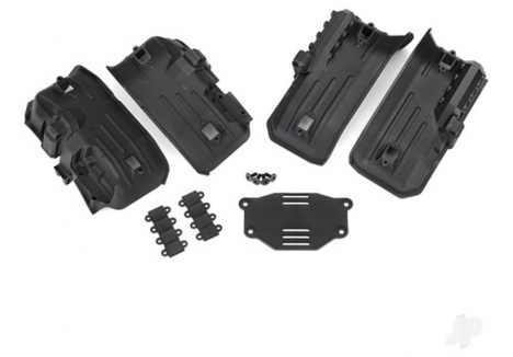 Traxxas TRX-4 Fenders Inner Front Rear Rock Light Covers Battery Plate TRX8072