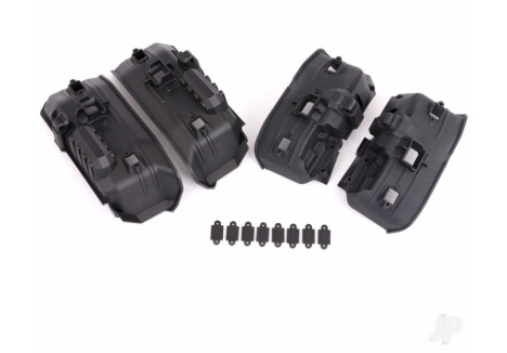 Traxxas TRX-4 Inner Fenders Clipless Mount Front Rear with Rock Light Covers TRX9288