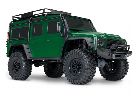 Traxxas TRX-4 Land Rover Defender 1/10 4WD RC Trail Crawler Green TRX82256-4-GRN