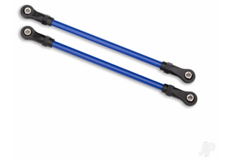 Traxxas TRX-4 Rear Upper Suspension Links Blue Powder Coated Steel TRX8142X