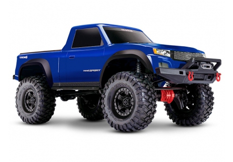 Traxxas TRX-4 Sport 1/10 4WD Brushless RC Rock Crawler Truck Blue TRX82224-4-BLUE