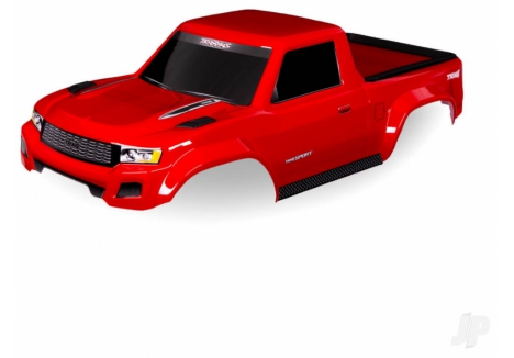 Traxxas TRX-4 Sport Body 1/10 Rock Crawler Red Painted TRX8187-RED