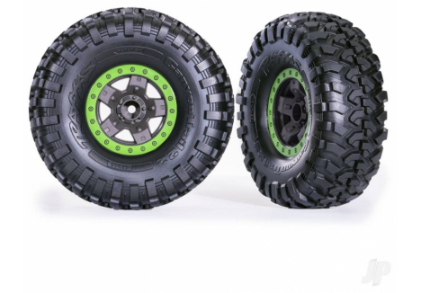Traxxas TRX-4 Sport Wheels Tyres Assembled 1/10 Green Canyon Trail TRX8181-GRN