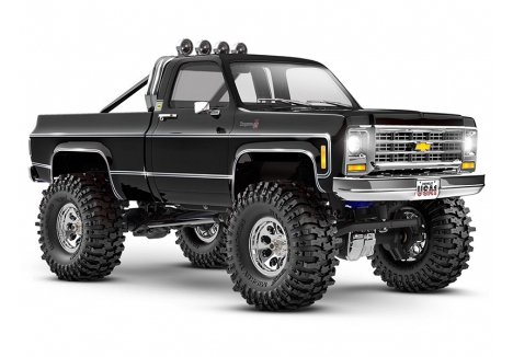 Traxxas TRX-4M 1979 Chevrolet K10 1/18 4WD Electric Trail Crawler Black TRX97064-1-BLK