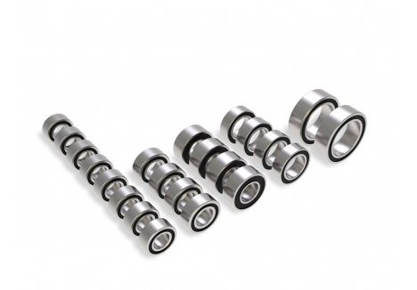 Traxxas TRX-4M Complete Black Rubber Sealed Ball Bearing Set TRX9745X